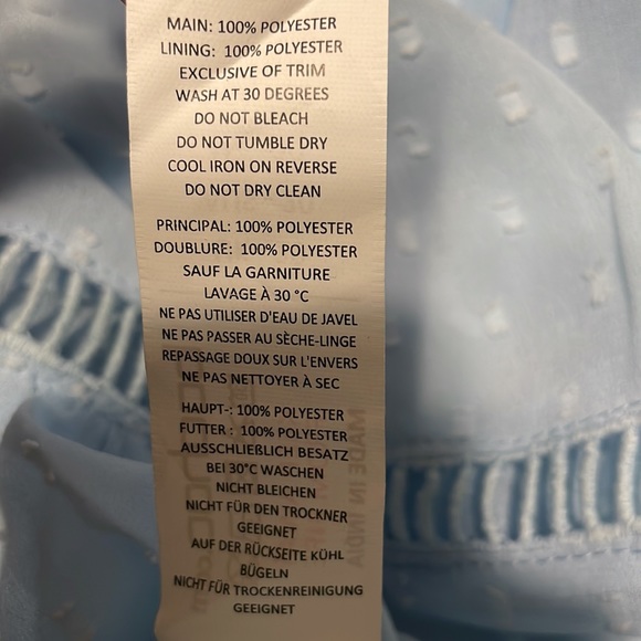 Boohoo lace insert ruffle blouse - Picture 5 of 6